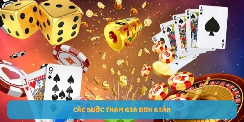 Quá trình tham gia chơi tại sảnh game bài 3D WW88 chỉ sau vài bước